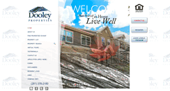 Desktop Screenshot of dooleyproperties.com